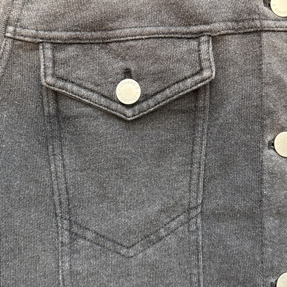 Z Supply charcoal knit jacket sz XS - Picture 6 of 6